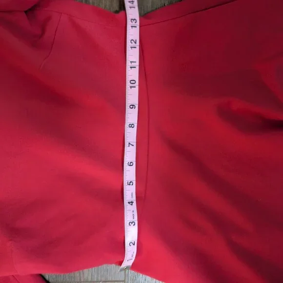 Kate Spade Red Fit and Flare Ponte Knit Boatneck Ponte Dress Size Small - Picture 6 of 7